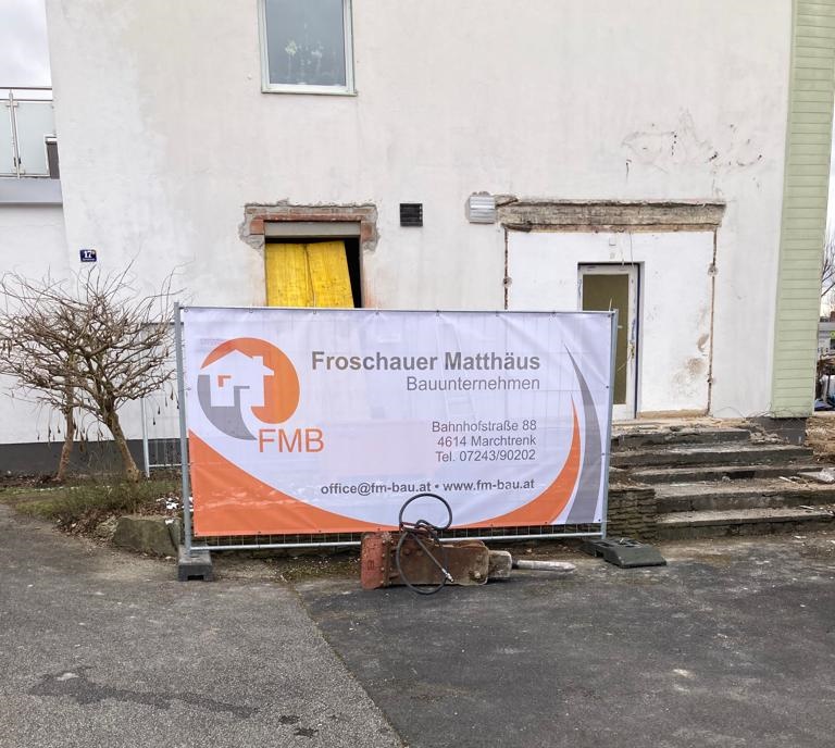 FMB Froschauer Matthäus Bauunternehmen aus Marchtrenk im Bezirk Wels-Land in Oberösterreich