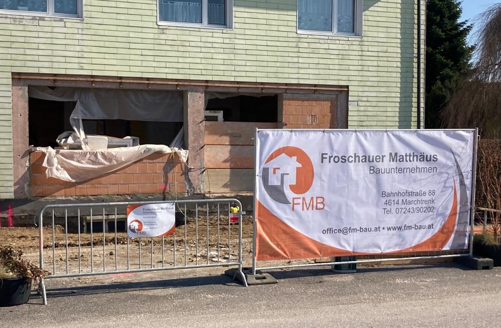 FMB Froschauer Matthäus Bauunternehmen aus Marchtrenk im Bezirk Wels-Land in Oberösterreich